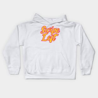 swipe left Kids Hoodie